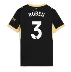 Manchester City Ruben Dias #3 Bortedrakt Dame 2026-27 Kortermet