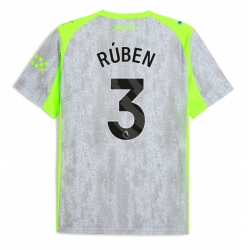 Manchester City Ruben Dias #3 Tredjedrakt 2025-26 Kortermet