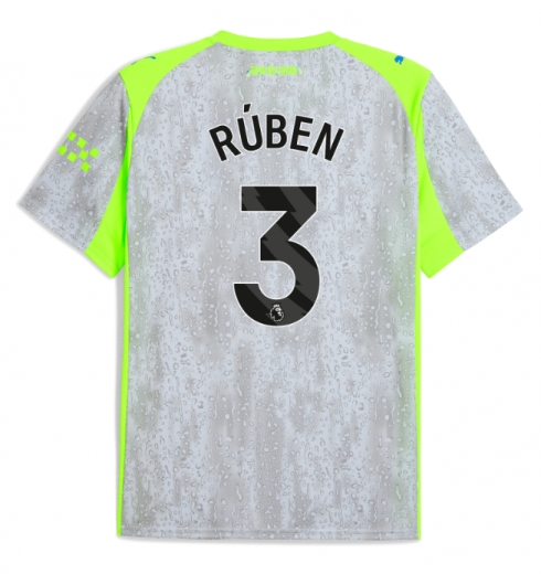 Manchester City Ruben Dias #3 Tredjedrakt 2025-26 Kortermet Manchester City Ruben Dias #3 Tredjedrakt 2025-26 Kortermet