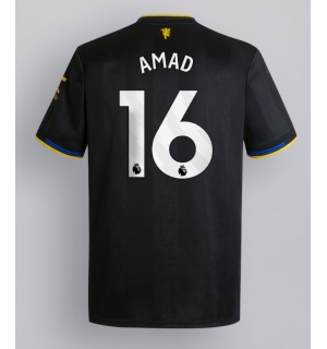 Manchester United Amad Diallo #16 Tredjedrakt 2025-26 Kortermet