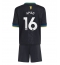 Manchester United Amad Diallo #16 Tredjedraktsett Barn 2025-26 Kortermet (+ Korte bukser)