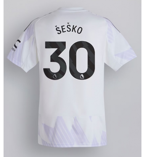Manchester United Benjamin Sesko #30 Bortedrakt 2025-26 Kortermet Manchester United Benjamin Sesko #30 Bortedrakt 2025-26 Kortermet