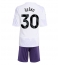 Manchester United Benjamin Sesko #30 Bortedraktsett Barn 2025-26 Kortermet (+ Korte bukser)