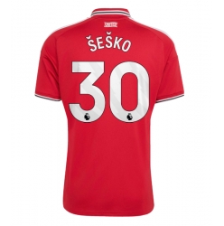 Manchester United Benjamin Sesko #30 Hjemmedrakt 2026-27 Kortermet