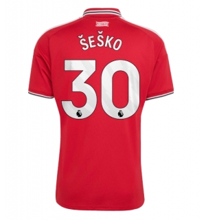 Manchester United Benjamin Sesko #30 Hjemmedrakt 2026-27 Kortermet