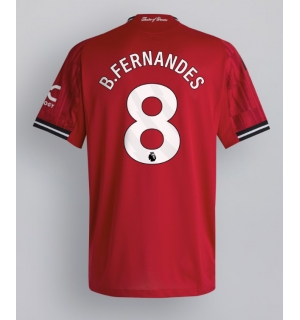 Manchester United Bruno Fernandes #8 Hjemmedrakt 2025-26 Kortermet