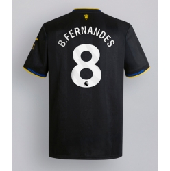 Manchester United Bruno Fernandes #8 Tredjedrakt 2025-26 Kortermet