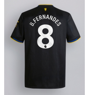 Manchester United Bruno Fernandes #8 Tredjedrakt 2025-26 Kortermet