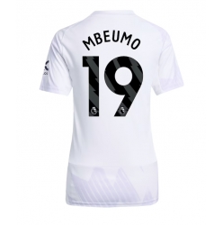 Manchester United Bryan Mbeumo #19 Bortedrakt Dame 2025-26 Kortermet