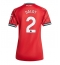 Manchester United Diogo Dalot #2 Hjemmedrakt Dame 2025-26 Kortermet