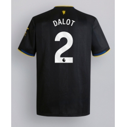 Manchester United Diogo Dalot #2 Tredjedrakt 2025-26 Kortermet