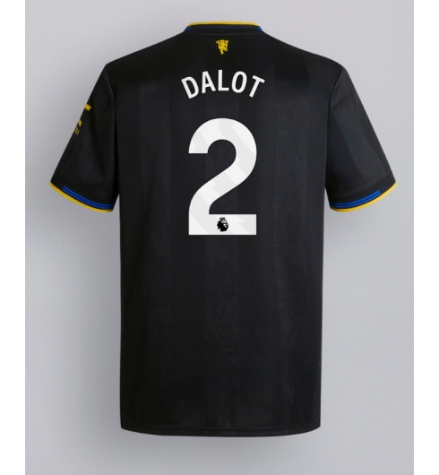 Manchester United Diogo Dalot #2 Tredjedrakt 2025-26 Kortermet Manchester United Diogo Dalot #2 Tredjedrakt 2025-26 Kortermet