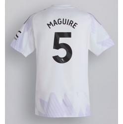 Manchester United Harry Maguire #5 Bortedrakt 2025-26 Kortermet
