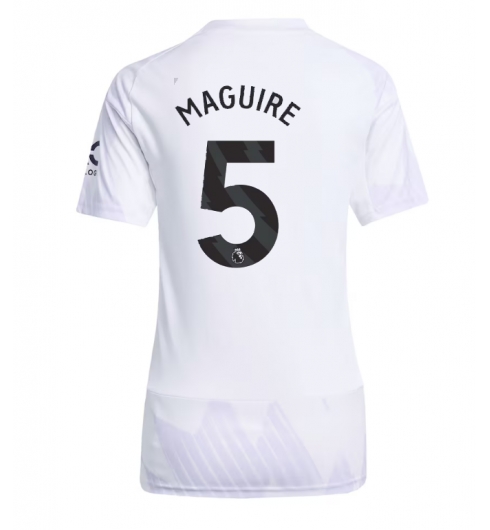 Manchester United Harry Maguire #5 Bortedrakt Dame 2025-26 Kortermet Manchester United Harry Maguire #5 Bortedrakt Dame 2025-26 Kortermet