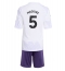 Manchester United Harry Maguire #5 Bortedraktsett Barn 2025-26 Kortermet (+ Korte bukser)