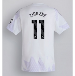Manchester United Joshua Zirkzee #11 Bortedrakt 2025-26 Kortermet