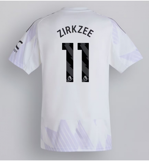 Manchester United Joshua Zirkzee #11 Bortedrakt 2025-26 Kortermet Manchester United Joshua Zirkzee #11 Bortedrakt 2025-26 Kortermet