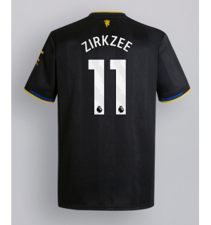 Manchester United Joshua Zirkzee #11 Tredjedrakt 2025-26 Kortermet