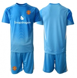 Manchester United Keeper Hjemmedraktsett Barn 2025-26 Kortermet (+ Korte bukser)