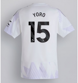 Manchester United Leny Yoro #15 Bortedrakt 2025-26 Kortermet