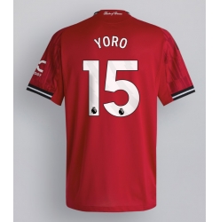 Manchester United Leny Yoro #15 Hjemmedrakt 2025-26 Kortermet