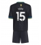 Manchester United Leny Yoro #15 Tredjedraktsett Barn 2025-26 Kortermet (+ Korte bukser)