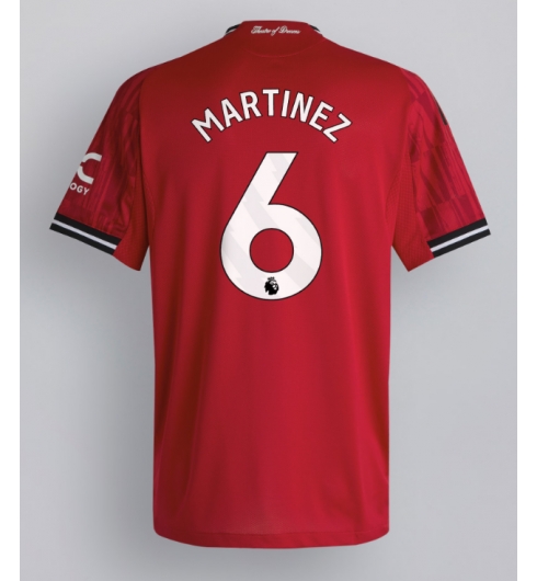Manchester United Lisandro Martinez #6 Hjemmedrakt 2025-26 Kortermet Manchester United Lisandro Martinez #6 Hjemmedrakt 2025-26 Kortermet