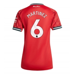 Manchester United Lisandro Martinez #6 Hjemmedrakt Dame 2025-26 Kortermet