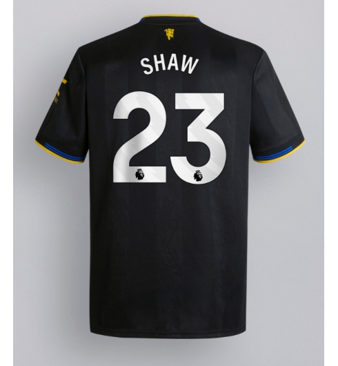 Manchester United Luke Shaw #23 Tredjedrakt 2025-26 Kortermet Manchester United Luke Shaw #23 Tredjedrakt 2025-26 Kortermet
