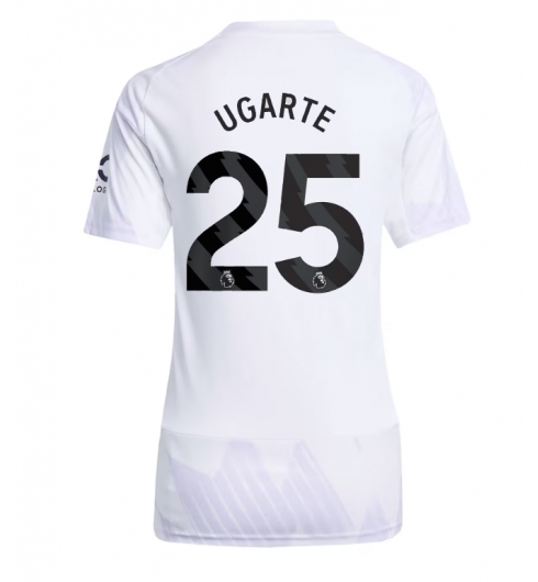 Manchester United Manuel Ugarte #25 Bortedrakt Dame 2025-26 Kortermet Manchester United Manuel Ugarte #25 Bortedrakt Dame 2025-26 Kortermet