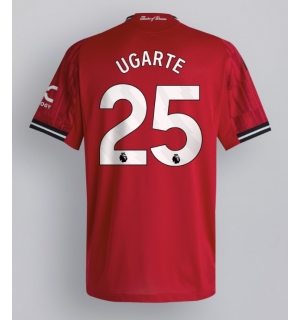 Manchester United Manuel Ugarte #25 Hjemmedrakt 2025-26 Kortermet