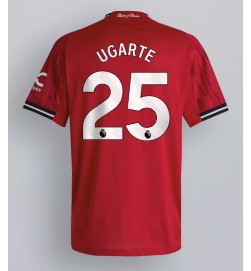 Manchester United Manuel Ugarte #25 Hjemmedrakt 2025-26 Kortermet Manchester United Manuel Ugarte #25 Hjemmedrakt 2025-26 Kortermet