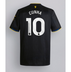 Manchester United Matheus Cunha #10 Tredjedrakt 2025-26 Kortermet