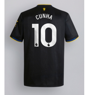 Manchester United Matheus Cunha #10 Tredjedrakt 2025-26 Kortermet