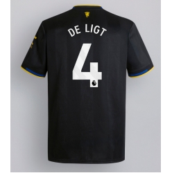 Manchester United Matthijs de Ligt #4 Tredjedrakt 2025-26 Kortermet