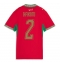 Marokko Achraf Hakimi #2 Hjemmedrakt Dame VM 2026 Kortermet