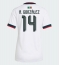 Mexico Armando Gonzalez #14 Bortedrakt Dame VM 2026 Kortermet