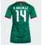 Mexico Armando Gonzalez #14 Hjemmedrakt Dame VM 2026 Kortermet Mexico Armando Gonzalez #14 Hjemmedrakt Dame VM 2026 Kortermet