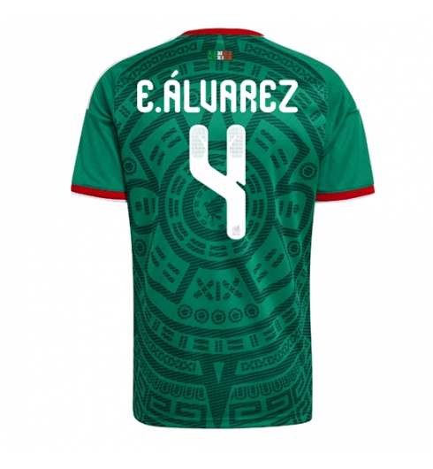Mexico Edson Alvarez #4 Hjemmedrakt VM 2026 Kortermet Mexico Edson Alvarez #4 Hjemmedrakt VM 2026 Kortermet