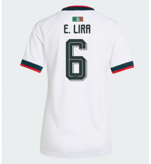 Mexico Erik Lira #6 Bortedrakt Dame VM 2026 Kortermet Mexico Erik Lira #6 Bortedrakt Dame VM 2026 Kortermet