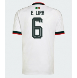 Mexico Erik Lira #6 Bortedrakt VM 2026 Kortermet