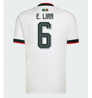 Mexico Erik Lira #6 Bortedrakt VM 2026 Kortermet