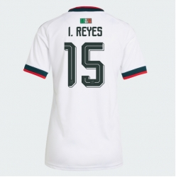 Mexico Israel Reyes #15 Bortedrakt Dame VM 2026 Kortermet