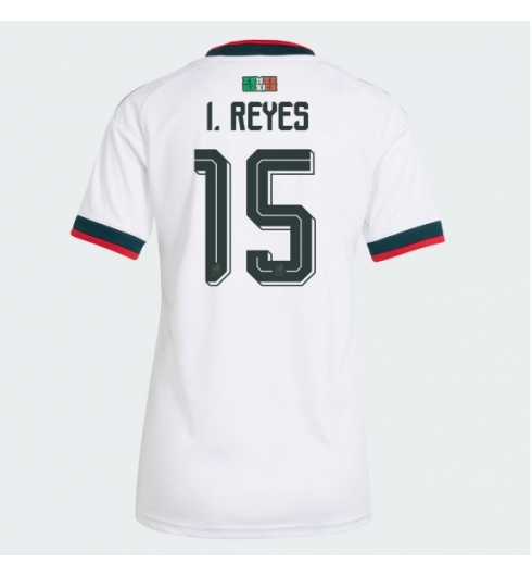 Mexico Israel Reyes #15 Bortedrakt Dame VM 2026 Kortermet Mexico Israel Reyes #15 Bortedrakt Dame VM 2026 Kortermet