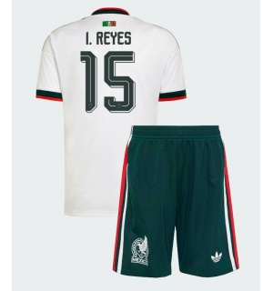 Mexico Israel Reyes #15 Bortedraktsett Barn VM 2026 Kortermet (+ Korte bukser)