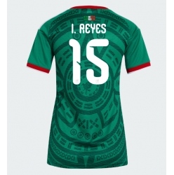 Mexico Israel Reyes #15 Hjemmedrakt Dame VM 2026 Kortermet