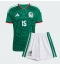 Mexico Israel Reyes #15 Hjemmedraktsett Barn VM 2026 Kortermet (+ Korte bukser)