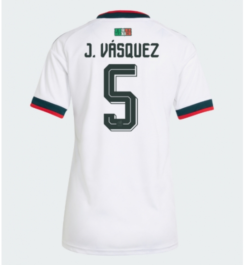 Mexico Johan Vasquez #5 Bortedrakt Dame VM 2026 Kortermet Mexico Johan Vasquez #5 Bortedrakt Dame VM 2026 Kortermet