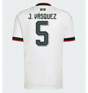 Mexico Johan Vasquez #5 Bortedrakt VM 2026 Kortermet