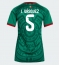 Mexico Johan Vasquez #5 Hjemmedrakt Dame VM 2026 Kortermet Mexico Johan Vasquez #5 Hjemmedrakt Dame VM 2026 Kortermet